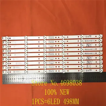 

100%new 9pcs/set LED strip for Phili s 49inch TV 49PUF6050/T3 backlight K490WD7 A1 4708-K490WD-A2213K01