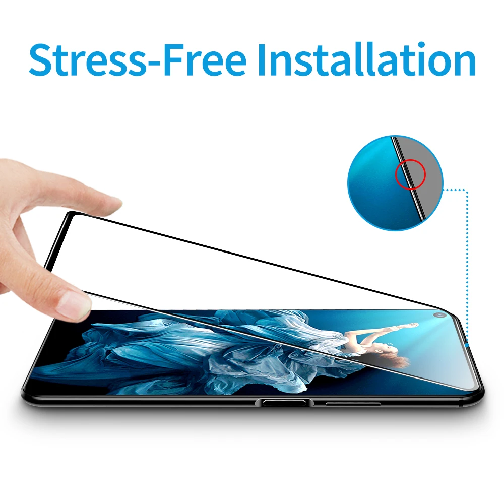 ESR закаленное стекло для huawei Honor 20 или 20 Pro Полное покрытие анти Bluy-Ray протектор тонкое стекло Защитная пленка для экрана