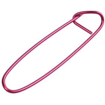 

ELEG-8 Pieces Yarn Stitch Holder Set Knitting Needle Stitch Hooks 4 Sizes Random Colors