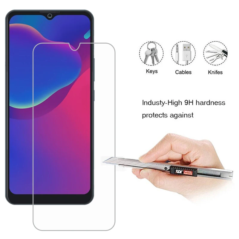 Закаленное стекло 9H для ZTE BLADE V2021 5G защита экрана Защитная пленка телефона pelicula de