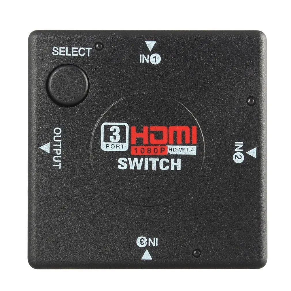 3/5 порт 1080P HDMI Переключатель Селектор Switcher разветвитель концентратор +