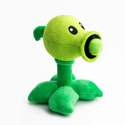С изображением героев «Plants VS Zombies Растения против Зомби Плюшевые игрушки Горох стрелок подсолнечника кукла милые плюшевые куклы творческая детская игрушка в подарок - Цвет: Pea