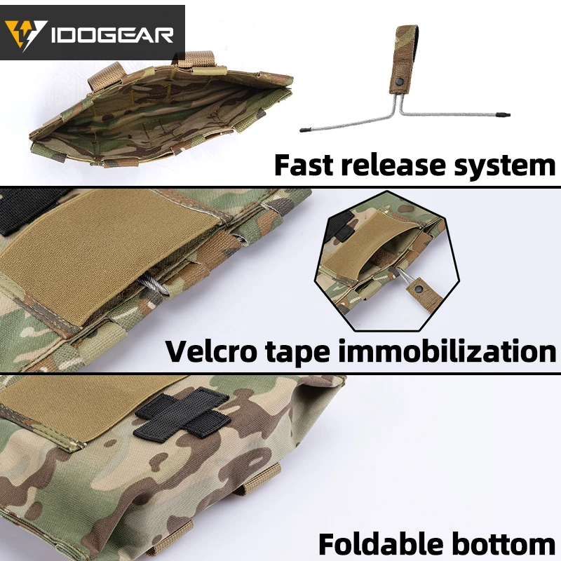 IDOGEAR Тактический аптечка сумка медицинский Органайзер Сумка MOLLE 9022B медицинское оборудование 3548