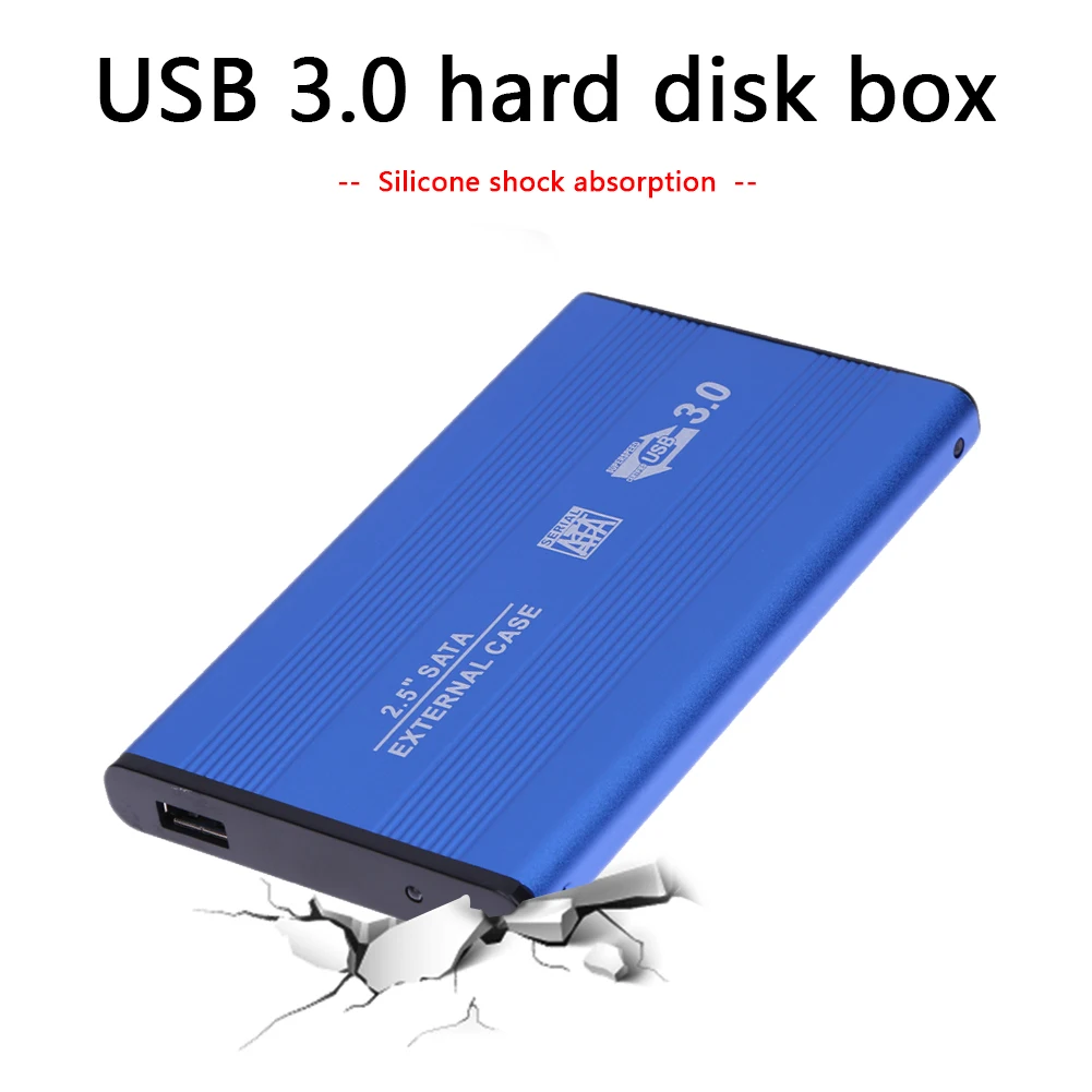 Корпус для внешнего жесткого диска 2 5 дюйма USB 3 0 SATA поддержка 1 ТБ ноутбука