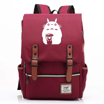 

Anime Cartoon Kawaii Cute My Neighbor Totoro Buckle Children School bag Teenagers Student Schoolbags Women Bagpack Men Backpack