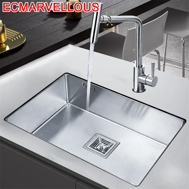 Zonnebrand doorgaan Kalmte Escurridor Zlewozmywak Inox Keuken Gootsteen Portatil Banheiro Lavello  Lavabo Cuba Pia Cozinha Fregadero De Cocina Kitchen Sink|Kitchen Sinks| -  AliExpress