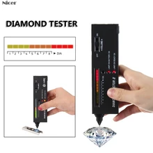Testeur de diamant professionnel de haute précision V2, 1 pièce, sélecteur de pierres précieuses, outil d'horlogerie de bijoux, stylo de Test indicateur de diamant LED