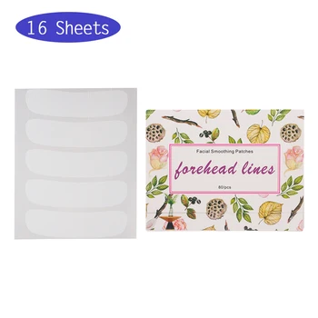 

80pcs Invisible Thin Face Stickers Facial Line Wrinkle Sagging Skin Lifting Tape Forehead Anti-Wrinkle Patches Facial Patches