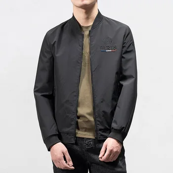 

2020 new men's casual jacket pilot jacket male embroidered baseball coat Korean version fashion autumn jacket