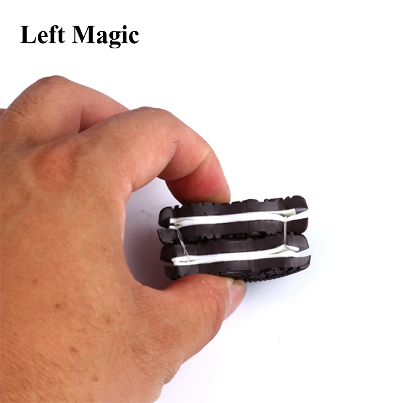 Biscuit Bitten Restored OREO Bite Cookie close up magic tricks illusion magician prop juegos de magia Fun Toys E3054