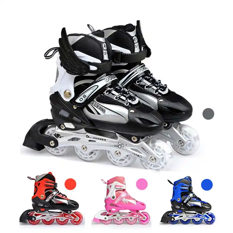 tenis patins 4 rodas infantil