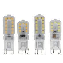 G9 светодиодный светильник 220 В диммируемая лампа SMD 2835 прожектор для хрустальной люстры замена 20-30 Вт 40-50 Вт галогенная лампа 360 градусов ОСВЕЩЕНИЕ