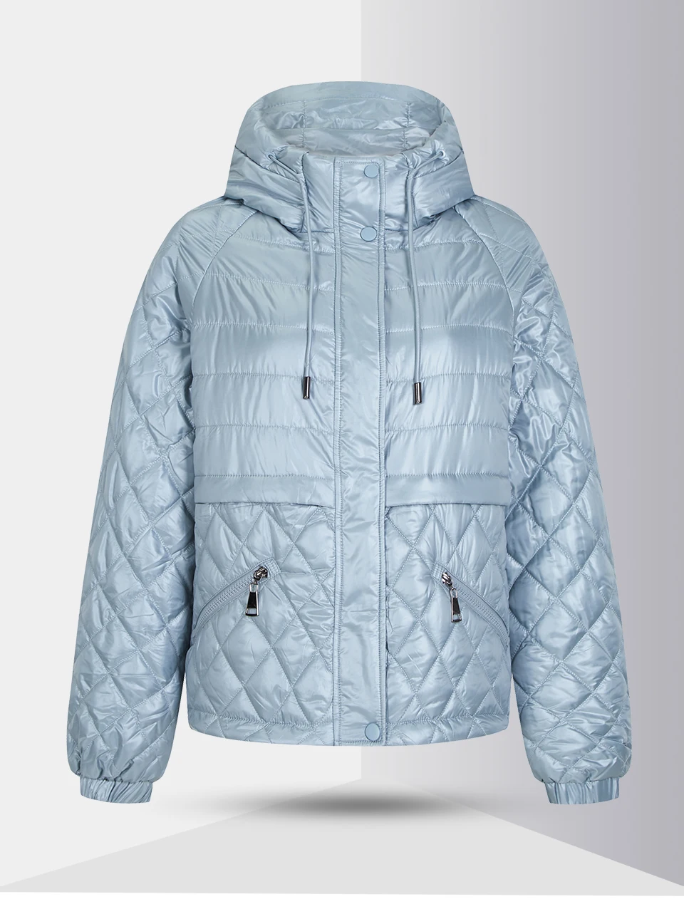 GASMAN 2020 New spring cotton solid short puffer Jacket for women zipper down parka Women autumn clothes hooded down jacket coat