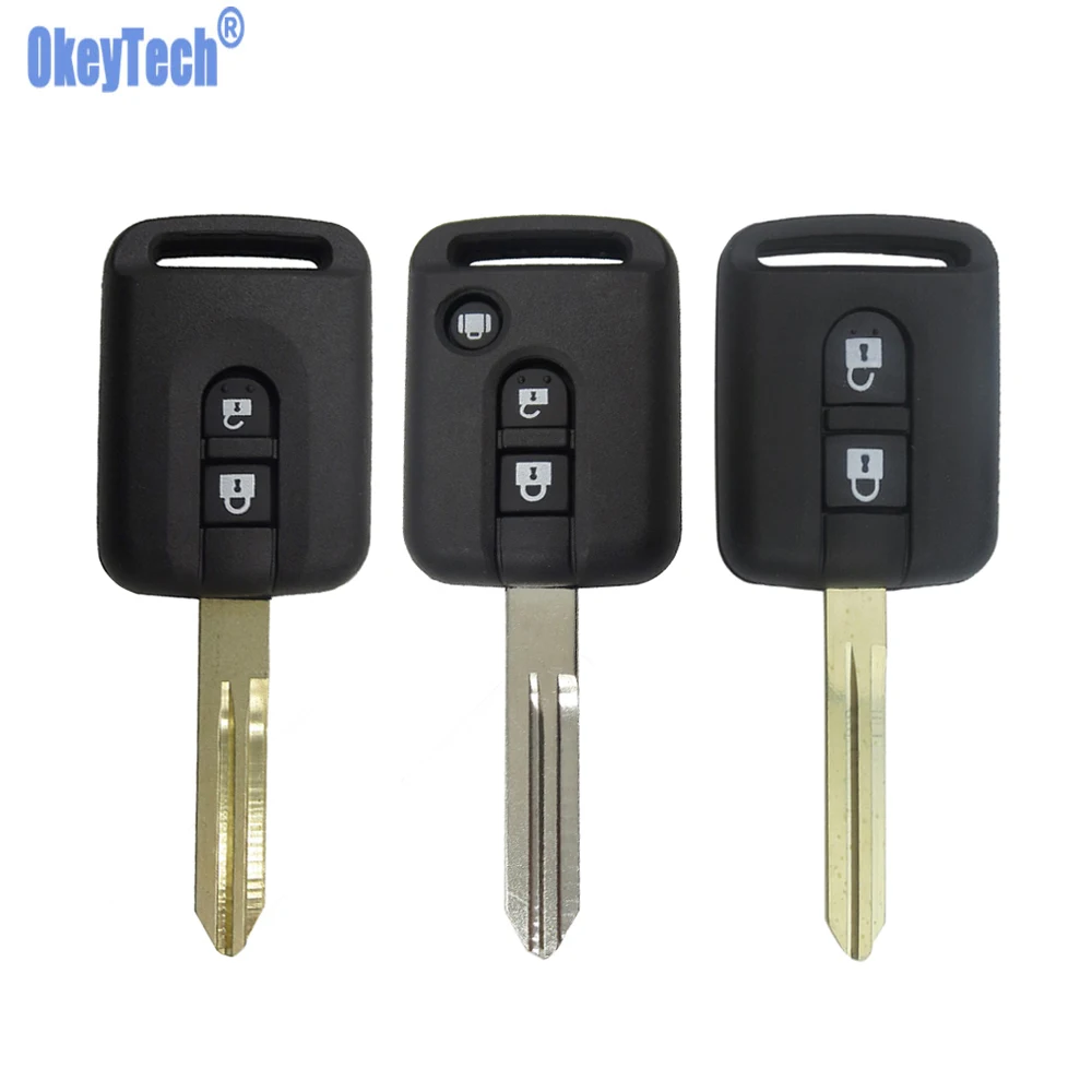 OkeyTech 3 кнопки дистанционного ключа автомобиля оболочки для Nissan Micra 350Z Pathfinder Navara