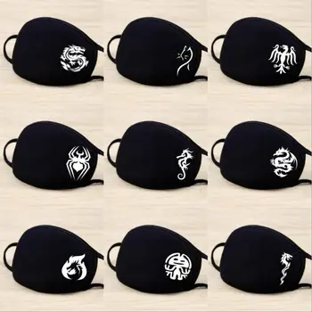 

New 1Pc Cute Anti Dust Mask Kpop Cotton Mouth Mask Animal Cartoon Mouth Muffle Face Mask Emotiction Masque Kpop Masks