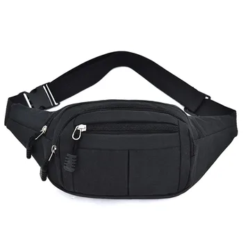 

new design fashion Unisex Outdoor Chest Bags Men's And Women's Simple Leisure Fashion Oxford Sport Fitness Waist Packs