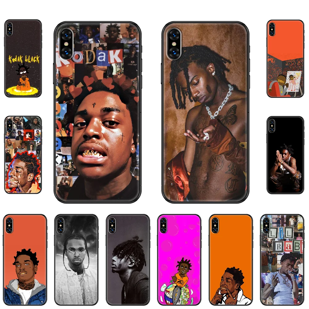 Rapper Kodak Black Phone case For iphone 4 4s 5 5S SE 5C 6 6S 7 8 plus X XS XR 11 PRO MAX 2020 black art Etui silicone coque Rapper Kodak Black Phone case For iphone 4 4s 5 5S SE 5C 6 6S 7 8 plus X XS XR 11 PRO MAX 2020 black art Etui silicone coque