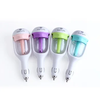 

12V Car Steam Air Humidifier Aroma Diffuser Mini Air Purifier Aromatherapy Essential Oil Diffuser Mist Maker Fogger