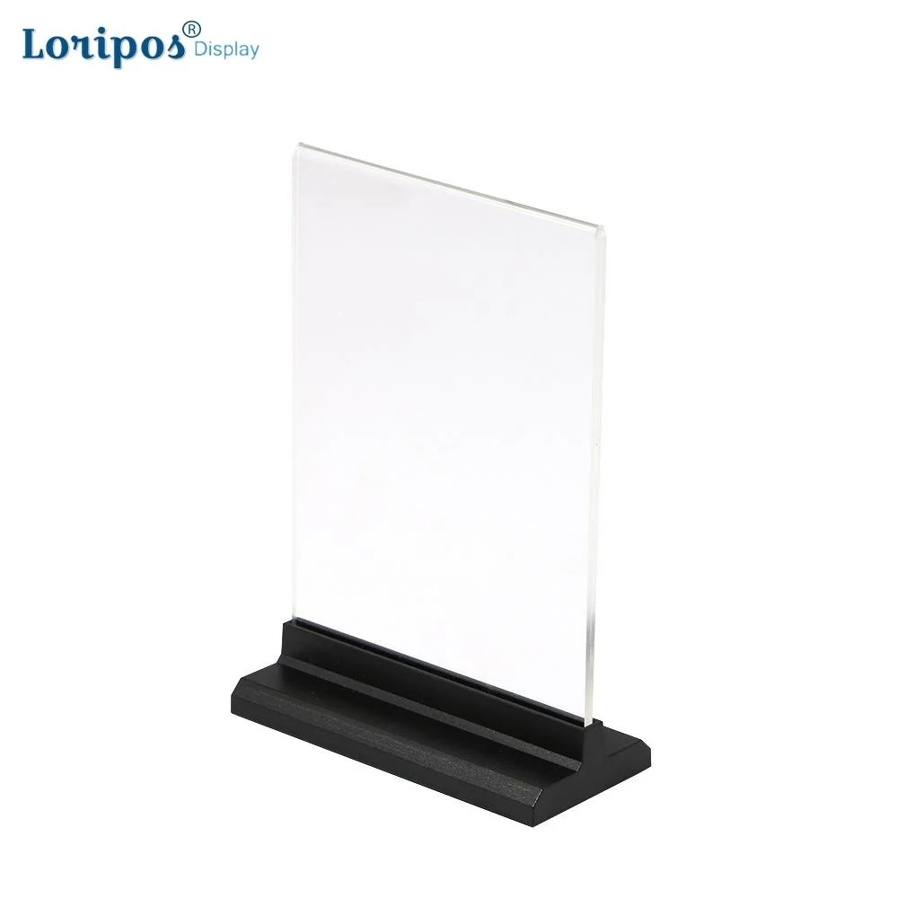 Acrylic Photo Frame A6 10x20cm Label Holder Desk Sign Frame Menu Stand  Advertising Poster Photo Frame A5 Picture Display Holder AliExpress