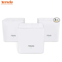 Tenda Nova Mesh Wi-Fi система (MW3)-до 3500 кв. футов. Wi-Fi-роутер и удлинитель для полного покрытия дома, замена сетчатого маршрутизатора AC1200 Tenda Nova Mesh Wi-Fi система (MW3)-до 3500 кв. футов. Wi-Fi-роутер и удлинитель для полного покрытия дома, замена сетчатого маршрутизатора AC1200