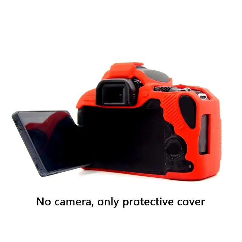 Чехол для DSLR камеры, мягкий силиконовый чехол, Резиновая Защитная сумка SL2 200D 200D Rebel SLR II для камеры Canon 200D Mark T6G4