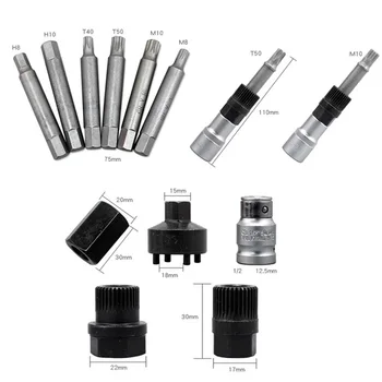 

Parts Alternator Kit Pulley Hand Tools Sockets Replacement Set Removal