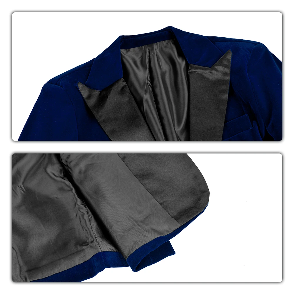 New Shiny Mens Blazer Jackets Vintage Velvet Suit Jackets Wedding Party Suit Jacket Groom Costume Stage Blazer Terno Masculino