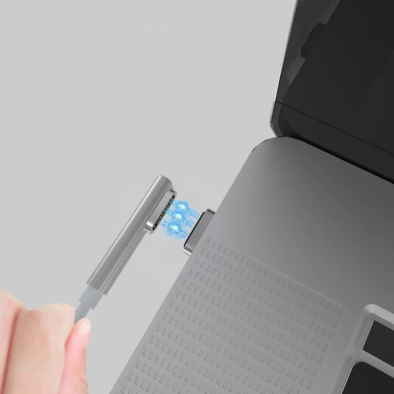20 контактов магнитный USB C адаптер 4 к 100 Вт Быстрая зарядка для Macbook Pro Pixelbook Hi 888