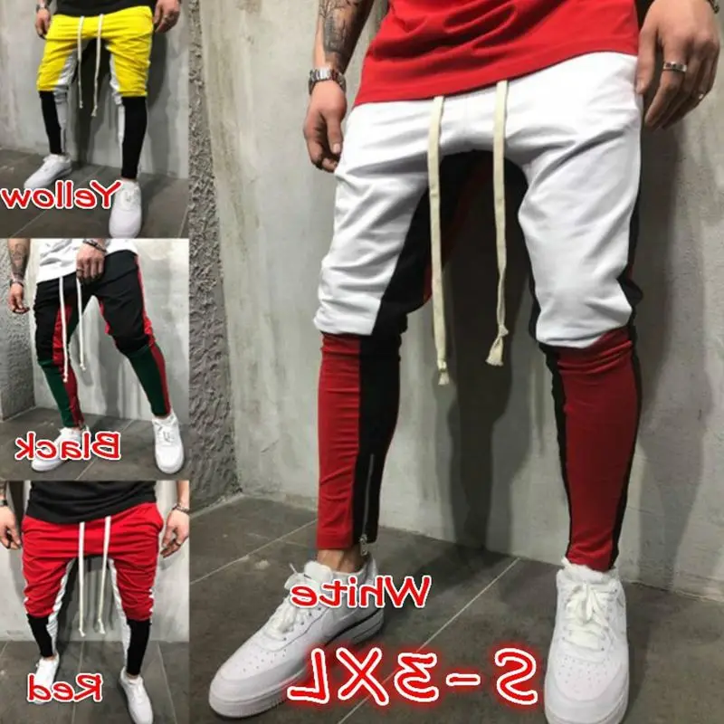 

Pants JOGGER Pants Men Fitness Bodybuilding Gyms Pants Trou