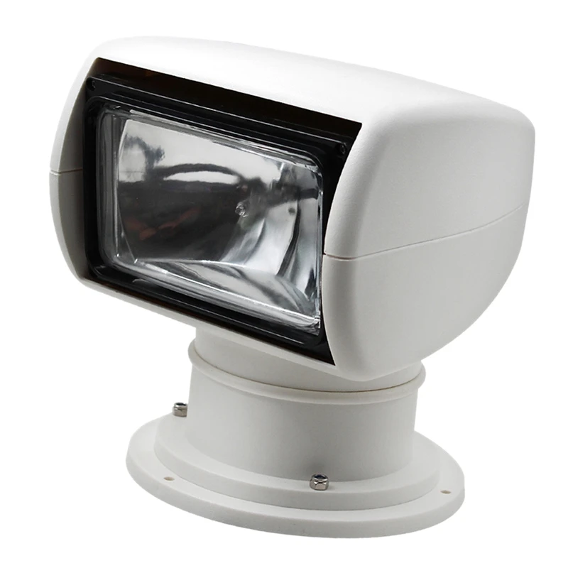 

Boat Remote Spotlight Searchlight 12V 100W Bulb for Marine Yacht Speedboat Etc 360 Degree Xenon Lighting Boat Accessories Marine