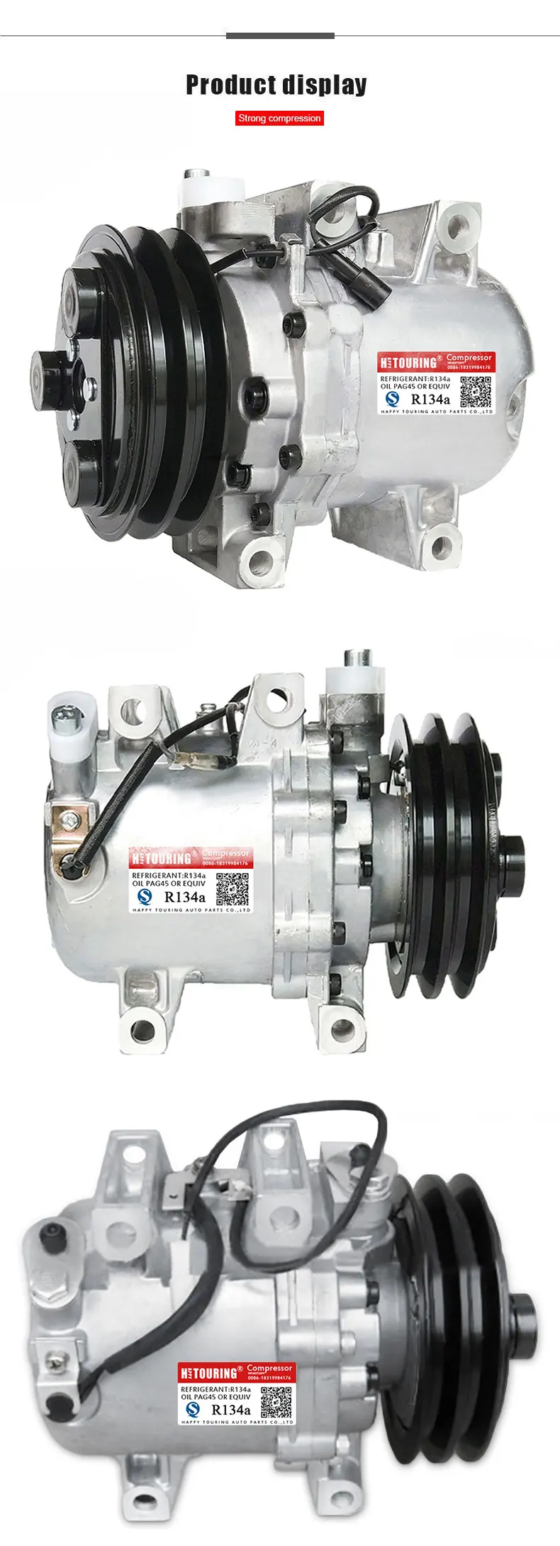 CR14 Авто ac a/c кондиционер компрессор для ISUZU D-MAX 897369-4150 8973694150 7897236-6371 2PK 12V
