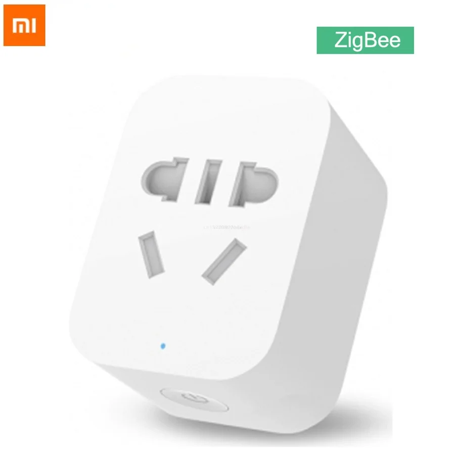 Smart Plug Smart Switch Xiaomi Mijia Smart Socket Plug Zigbee Version WiFi Wireless Remote Socket Adapter Power Timer Switch On And Off For Smart Mi APP