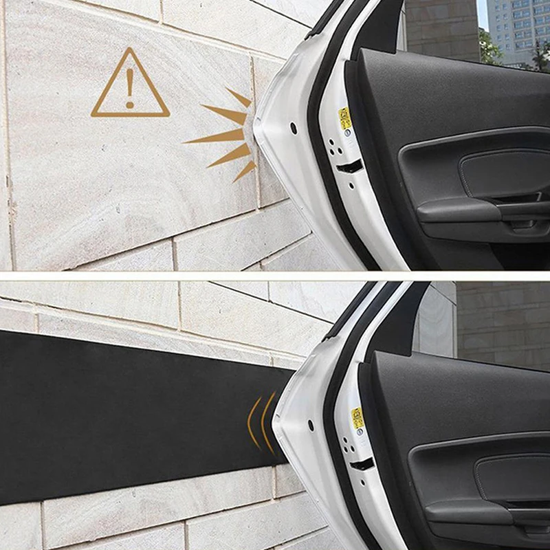 1 шт. 50*20 см 6 мм протектор двери автомобиля гаража резиновый настенный бампер безопасности парковки высокого качества защитные коврики