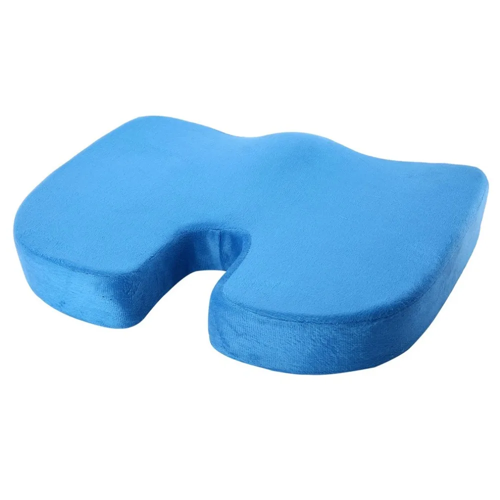 2 шт./компл. удобные Memory Foam ортопедические подушки сиденья пояс сзади Поддержка Набор для Офис здравоохранения подушки