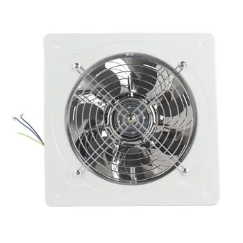 

8 Inch Industrial Ventilation Extractor Metal Axial Exhaust Commercial Air Blower Fan Low Noise Stable Running