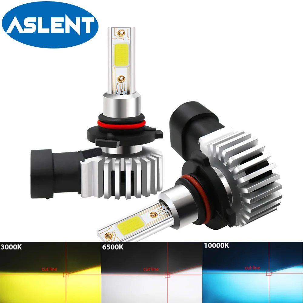 Lawtoolight 4-Pack 9005/Hb3 H11/H8/H9 LED Headlight Bulb High/Low Beam Fog  Light