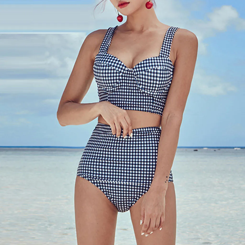 KANCOOLD Swimsuit Lady Women Hot Spring Suit Plus Size Beach Bikini Set Swimming pool Sea Daily new swimwear women 2020JAN29 |