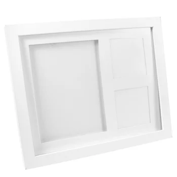 

1 Set Creative Handprint Photo Frame Clay Picture Frame Footprint Photo Holder Desktop Photo Frame for Baby Infannt Newborn