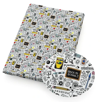 

David accessories 50*140cm Animal Lycra Cotton Fabric for Tissue home textile for Sewing Cushion Cover Table Runner,c11576