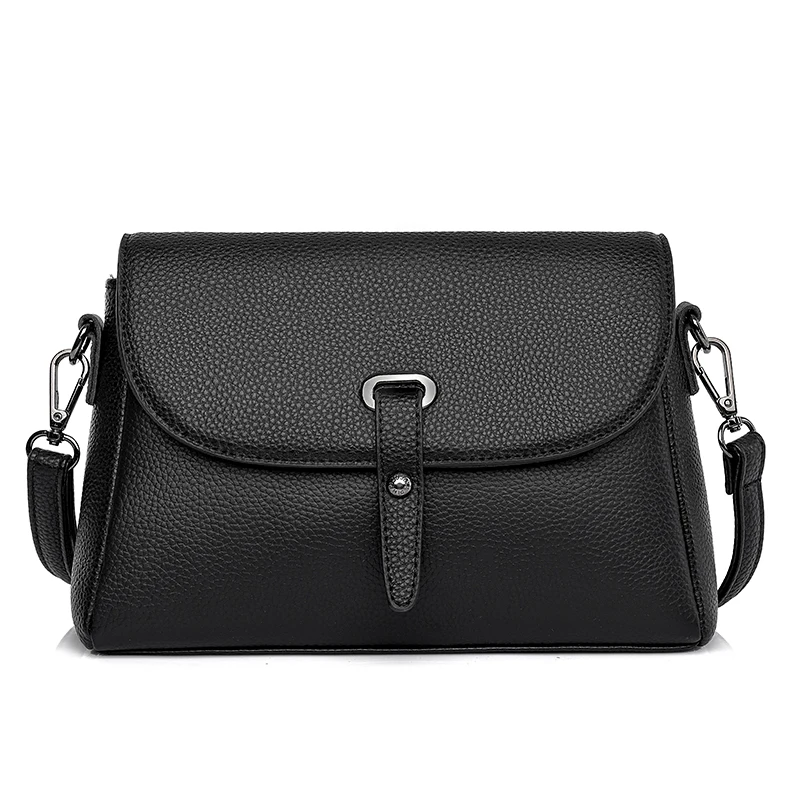 Hoge kwaliteit lederen handtassen damestassen merk vrouwelijke crossbody ontwerper natuurlijke koeienhuid vrouw schoudertas_voghion.com
