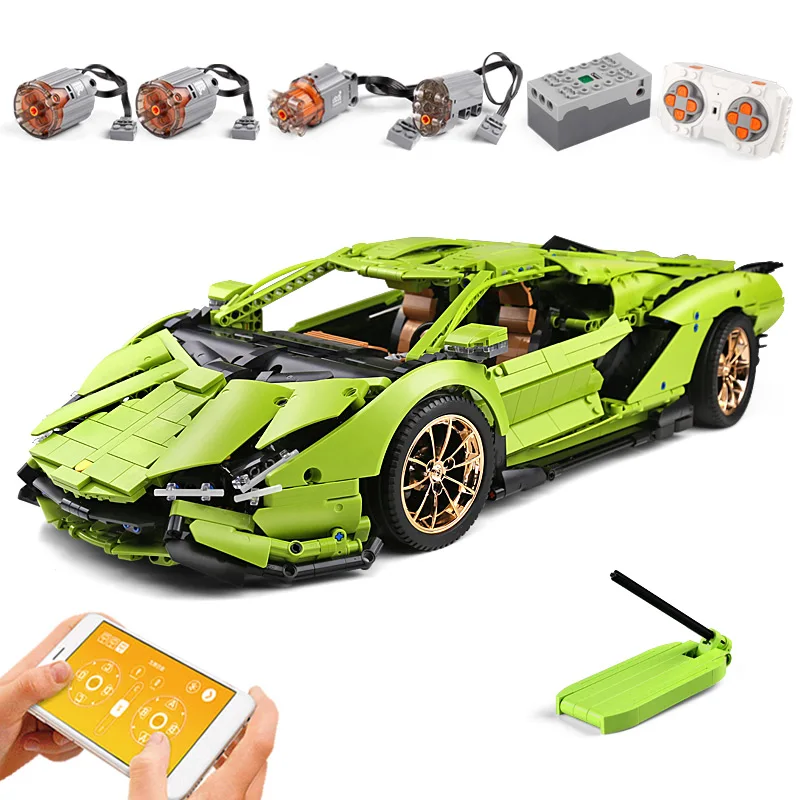 Плесень King 13090 Technic McLaren P1 Супер гоночный автомобиль приложение RC модель