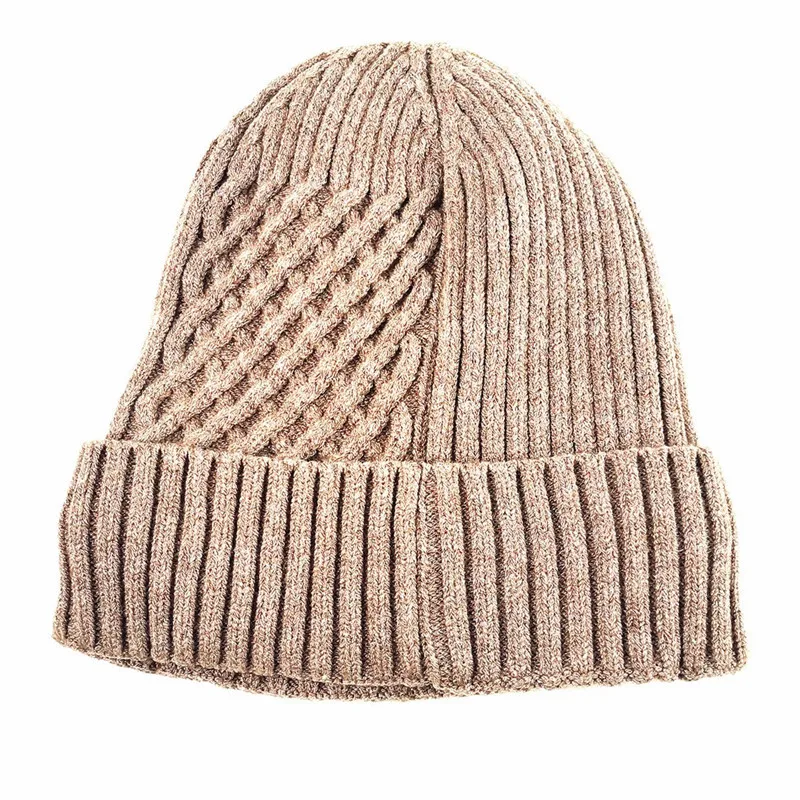 Мужская Зимняя Вязаная Шерстяная Шапка Skullie Beanies, шапка с однотонной расцветкой, кепки в стиле хип-хоп, уличная Толстая теплая шапка для мальчиков, Мужская кепка с дыней