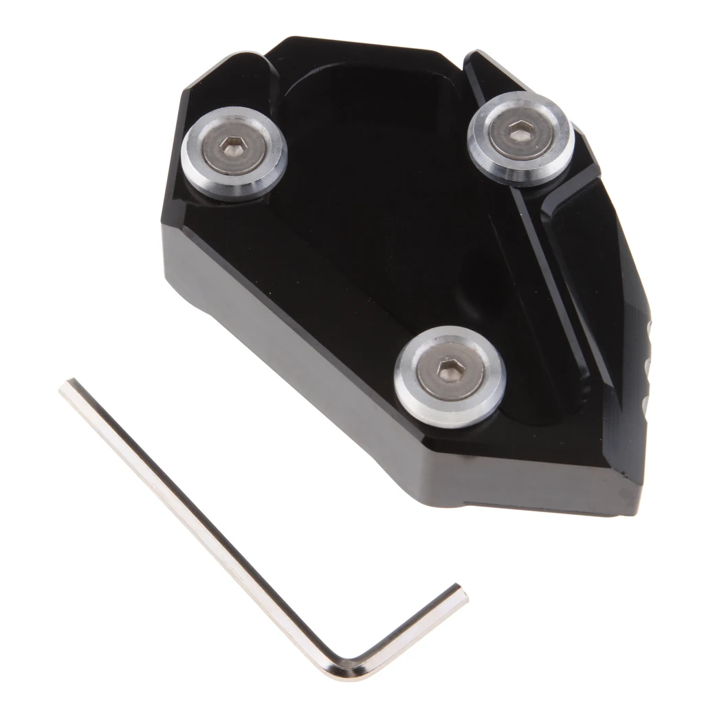 CNC Sidestand Plate Kickstand Extension Pad For Kawasaki VERSYS650 10 17Foot Rests AliExpress