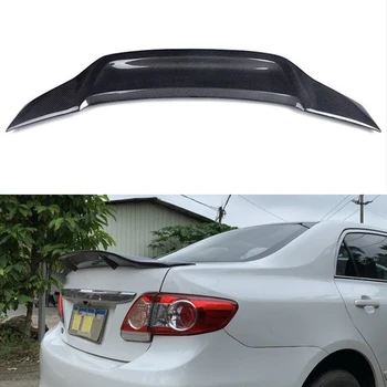 

For Toyota corolla spoiler 2006--2013 year rear wing Renntech style Sport body kit Accessories real carbon fiber