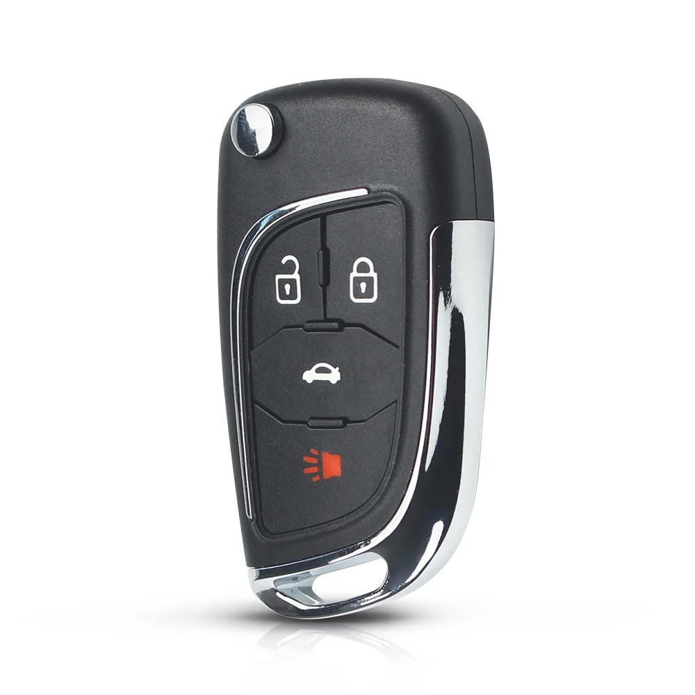 Dandkey Modified Flip Key 2/3/4 Buttons 433Mhz ID46 PCF7941 Chip For Chevrolet Cruze Epica Lova Camaro Impala Remote Control Key