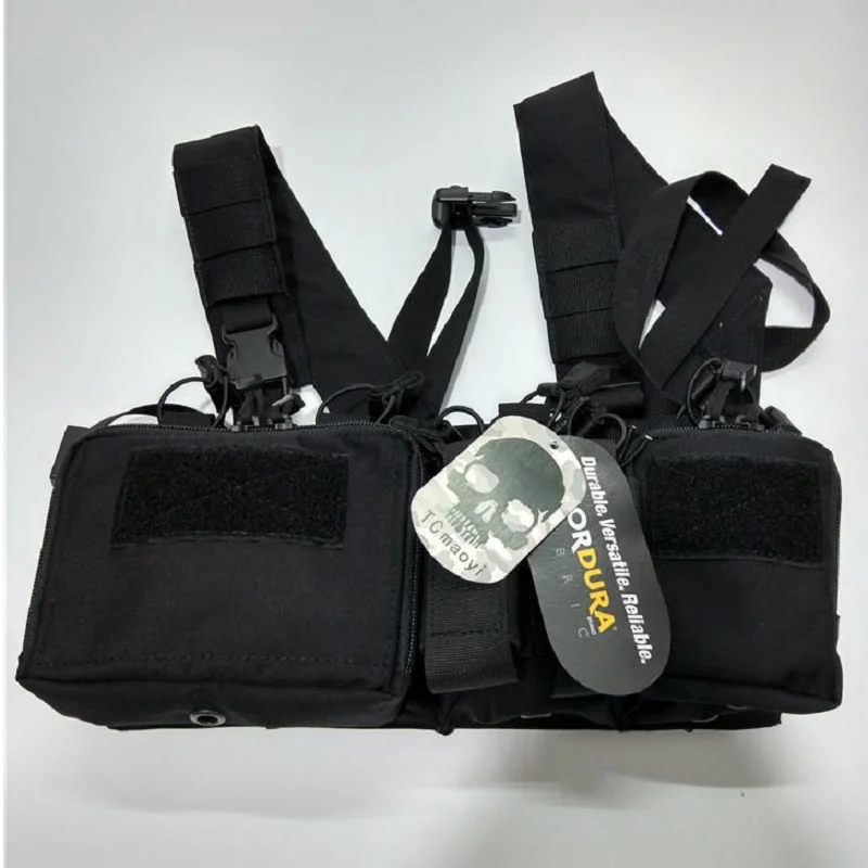 

Tc0022 outdoor tactical chest hanging light belly pocket vest vest Cordura fabric