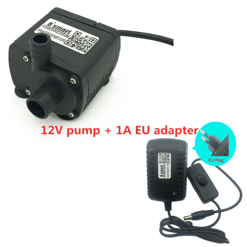 右12v pump + 1A EU adapter