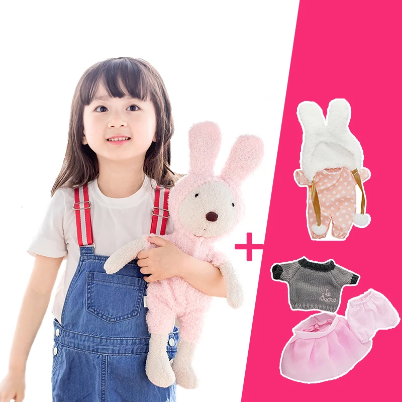 Kawaii Original le sucre bunny rabbit plush doll & stuffed brinquedos toys hobbies for children girls stuffed kids toys