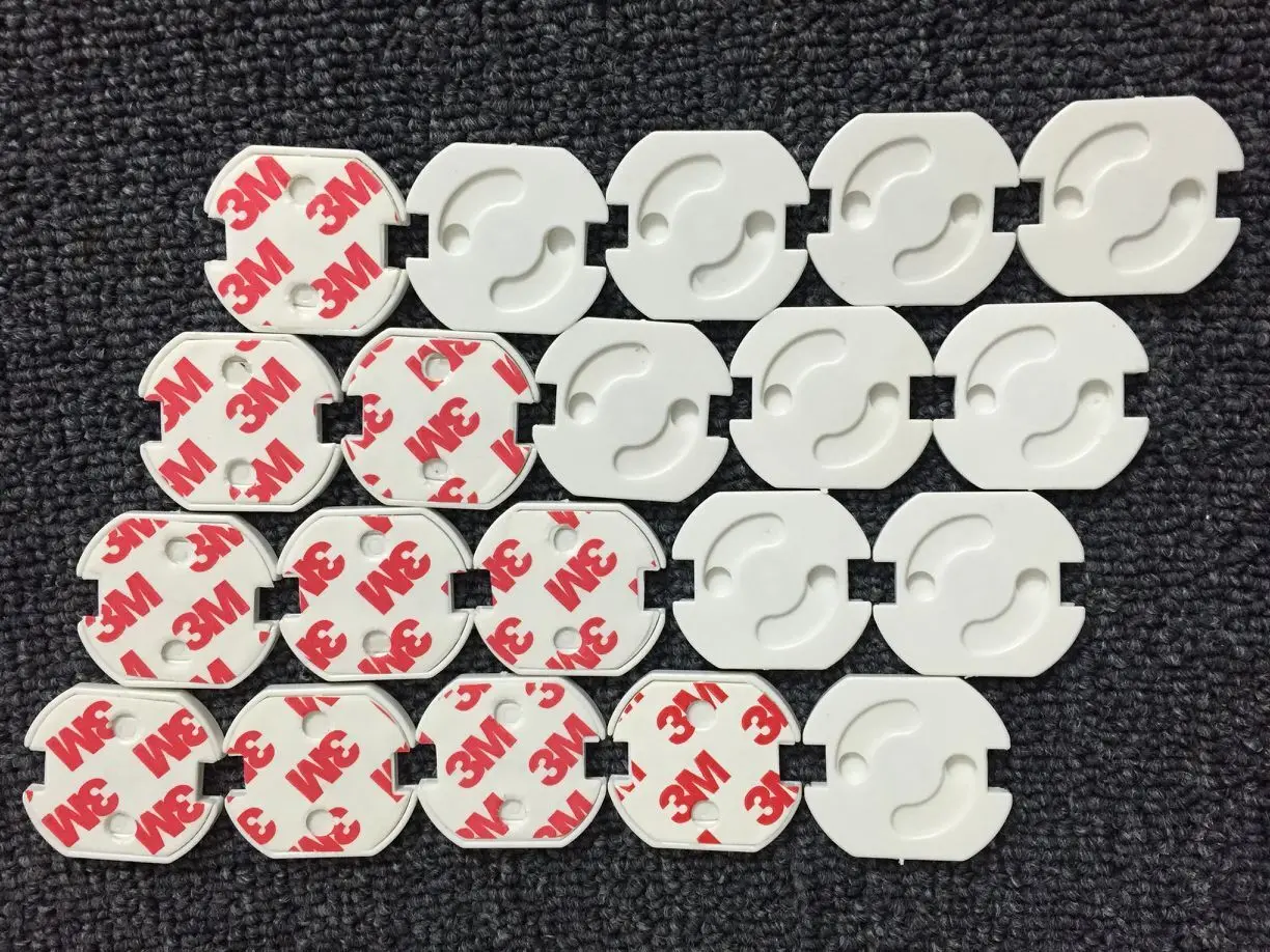 Tapa de protección de enchufe para niños, agujero de descarga eléctrica, seguridad eléctrica, cierre seguro de plástico, tapa de salida, 10 Uds.