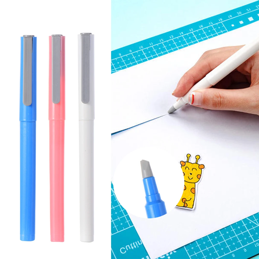 1 pc Creative Pen Shaped Paper Cutter Parchment Ceramic Blade To